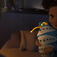 A young Michael Burnham settles in for a bedtime tale.